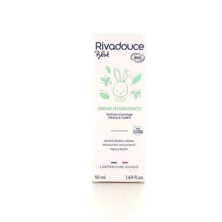 Rivadouce Bébé Bio Crème Hydratante
