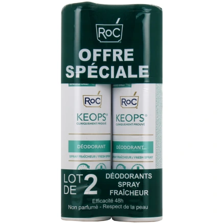 ROC Keops Déodorant Spray Fraîcheur 48h