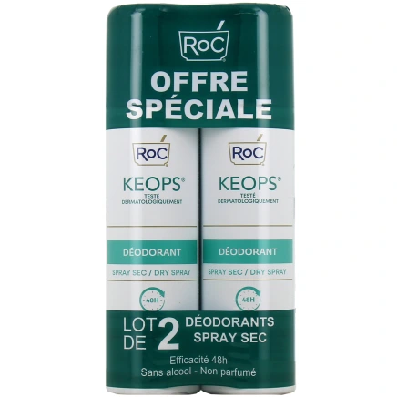 ROC Keops Déodorant Spray Sec 48h