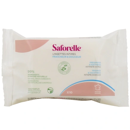 Saforelle Lingettes Intimes