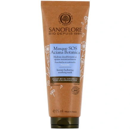 Sanoflore Aciana Botanica Masque SOS Hydratant Apaisant Bio