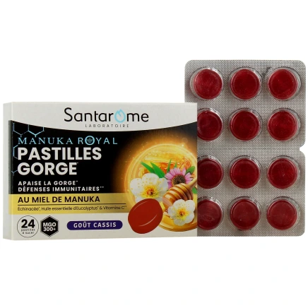 Santarome Pastilles Gorge au Miel de Manuka