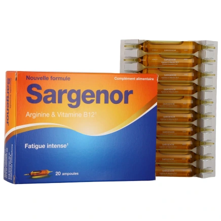 Sargenor Arginine et Vitamine B12