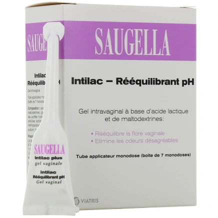 Saugella Intilac Rééquilibrant pH Monodoses