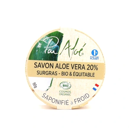 Pur Aloé Savon Aloé Vera 20% Surgras Bio & Équitable