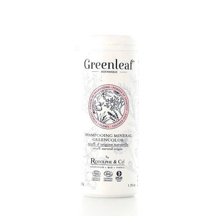 Greenleaf Greencolor Shampooing Bio Minéral