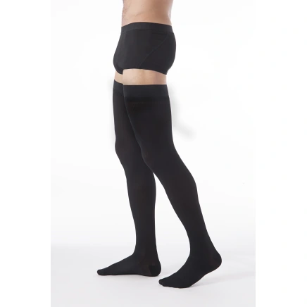 Sigvaris Dynaven Homme Fin Bas Auto-fixants Classe 2