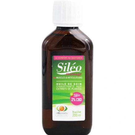 Siléo Huile Chauffante 2% CBD