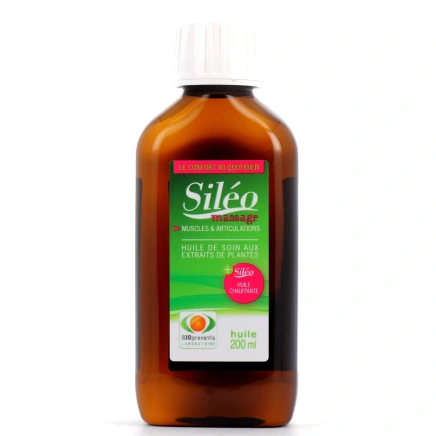 Siléo Huile Massage Muscles et Articulations