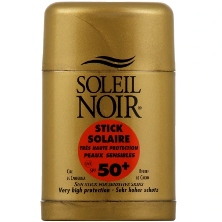Soleil Noir Stick Solaire Zones Sensibles SPF 50+