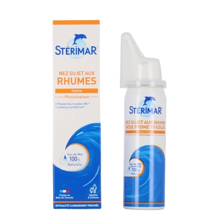 Stérimar Cuivre Nez Sujet Aux Rhumes