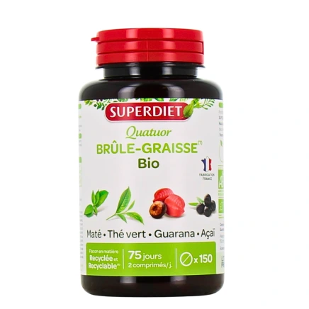 Super Diet Quatuor Brûle-Graisse Bio
