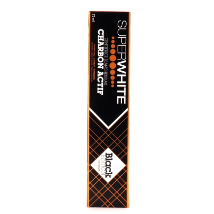 Superwhite Black Edition Dentifrice Blanchissant au Charbon Actif