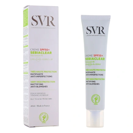 SVR Sebiaclear Crème Matifiante Anti-Imperfections SPF 50+