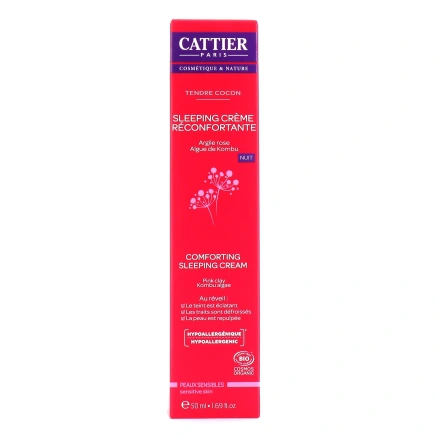 Cattier Sleeping Crème Réconfortante Bio