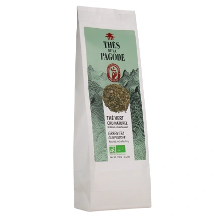 Thés de la Pagode Thé Vert Cru Naturel Bio