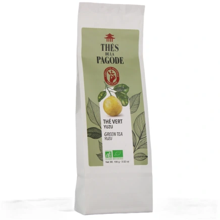Thés de la Pagode Thé Vert Yuzu Bio