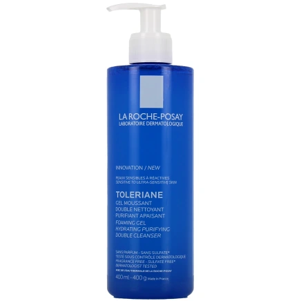 Toleriane Gel Nettoyant Moussant Purifiant Visage