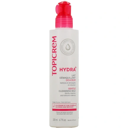 Topicrem Hydra+ Lait Démaquillant Douceur