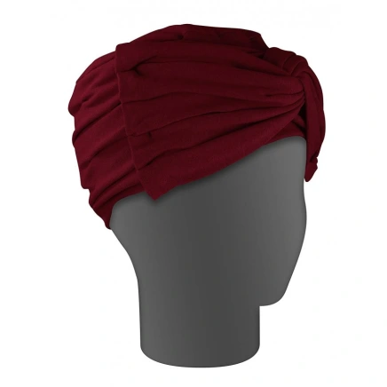 Turban Grenat, Beige ou Chocolat
