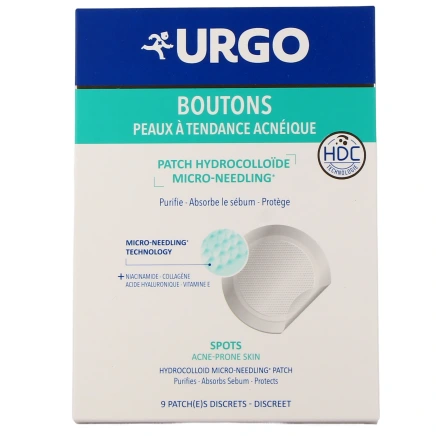 Urgo Patch Hydrocolloïde Micro-Needling