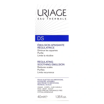 Uriage DS Émulsion Apaisante Régulatrice