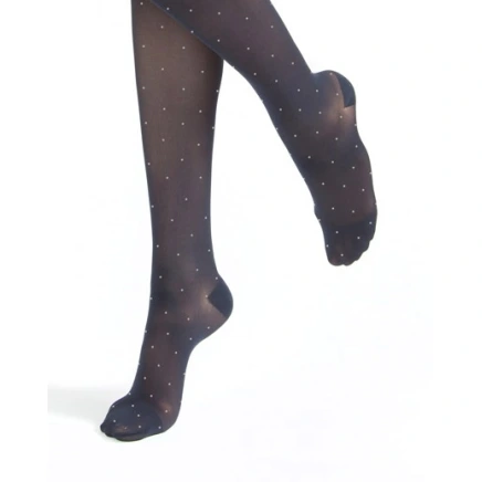 Varisan Plumetis Chaussettes Semi-Transparent Classe 2