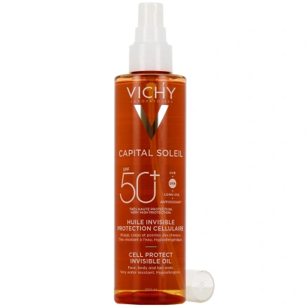 Vichy Capital Soleil Huile Protection Cellulaire SPF50+