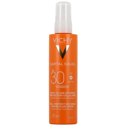Vichy Capital Soleil Spray Fluide Invisible Protection Cellulaire