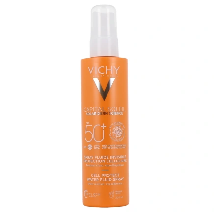 Vichy Capital Soleil Spray Fluide Invisible Protection Cellulaire