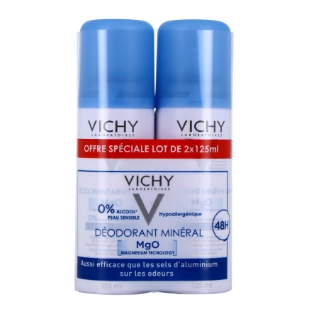 Vichy Déodorant Minéral 48h sans sels d'aluminium