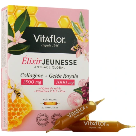 Vitaflor Elixir Jeunesse Collagène et Gelée Royale