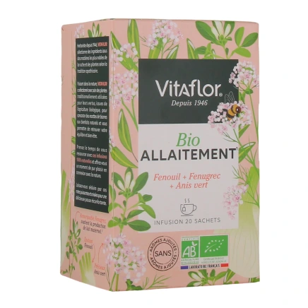 Vitaflor Floralis Tisane Allaitement Bio