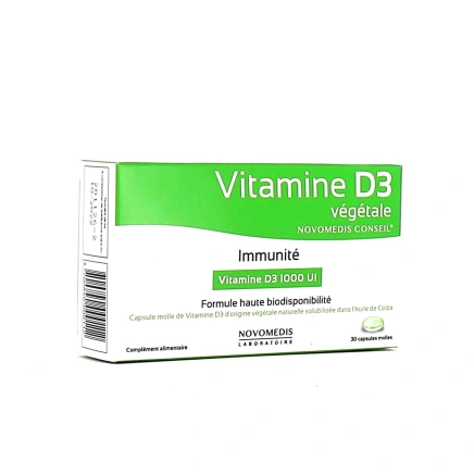 Vitamine D3 Végétale Novomedis