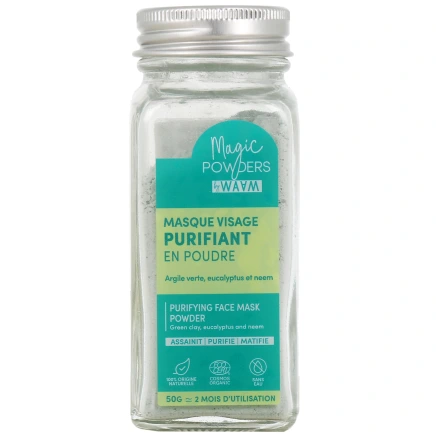 Waam Magic Powders Masque Visage Purifiant