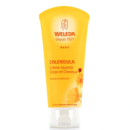 Weleda Bébé Calendula Crème Lavante Bio Corps & Cheveux