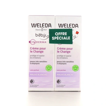 Weleda Crème pour le Change 3 en 1