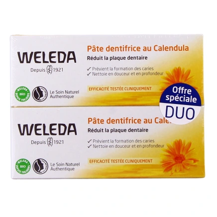 Weleda Pâte Dentifrice au Calendula