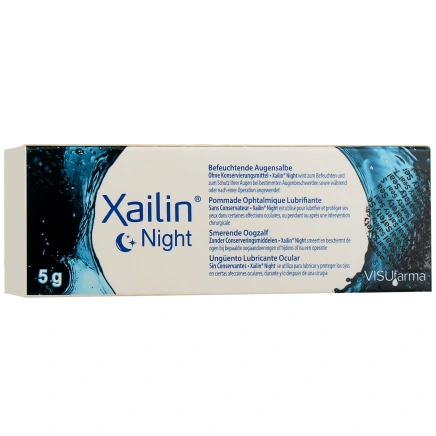Xailin Night Pommade Ophtalmique Lubrifiante