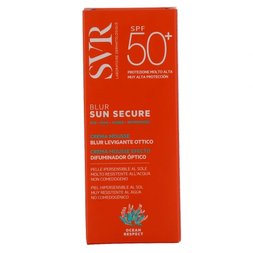 SVR Sun Secure Blur Crème Mousse Flouteur Optique SPF50+