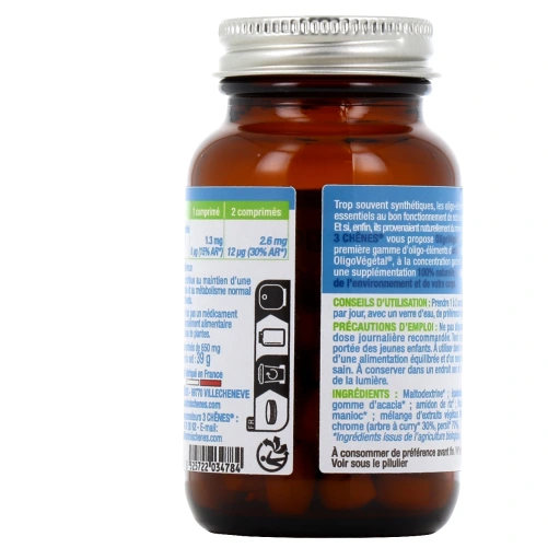 3 Chênes Oligo Végétal Chrome Bio