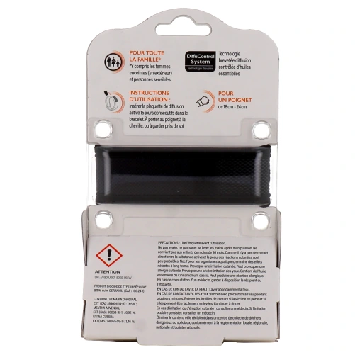 Parakito Bracelet Anti Moustique Rechargeable Adulte