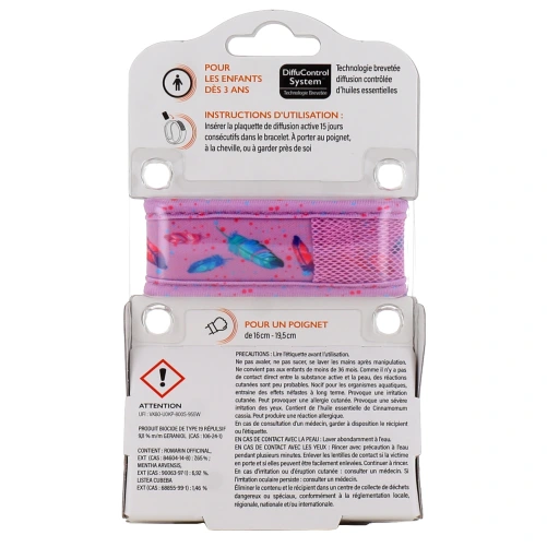 Parakito Bracelet Anti Moustique Rechargeable Enfant