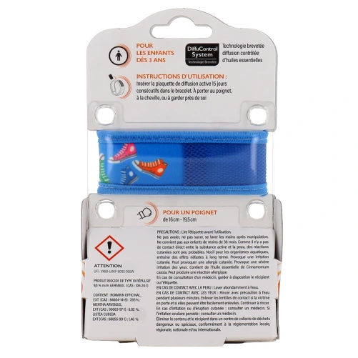 Parakito Bracelet Anti Moustique Rechargeable Enfant