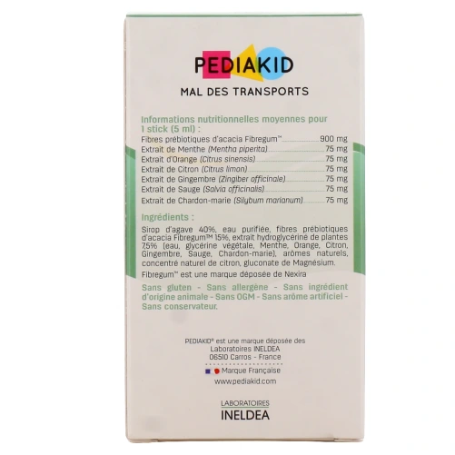 Pediakid Mal des transports