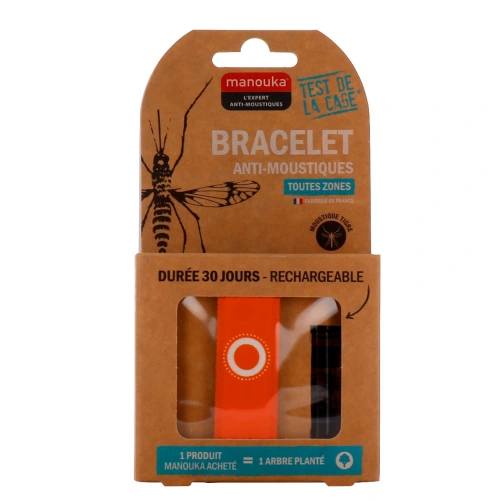 Manouka Bracelet Anti-Moustiques