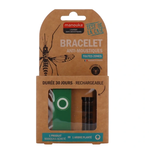 Manouka Bracelet Anti-Moustiques