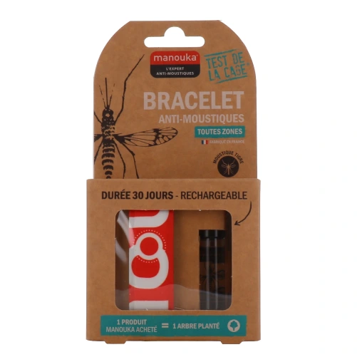 Manouka Bracelet Anti-Moustiques