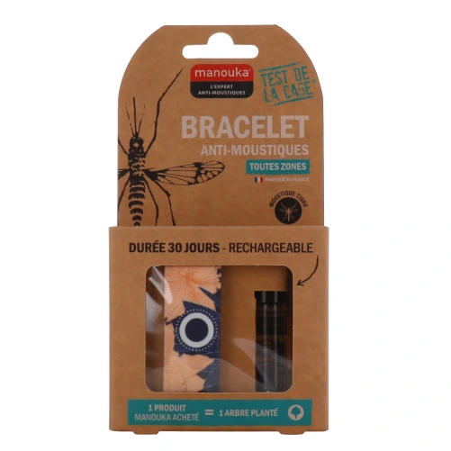 Manouka Bracelet Anti-Moustiques