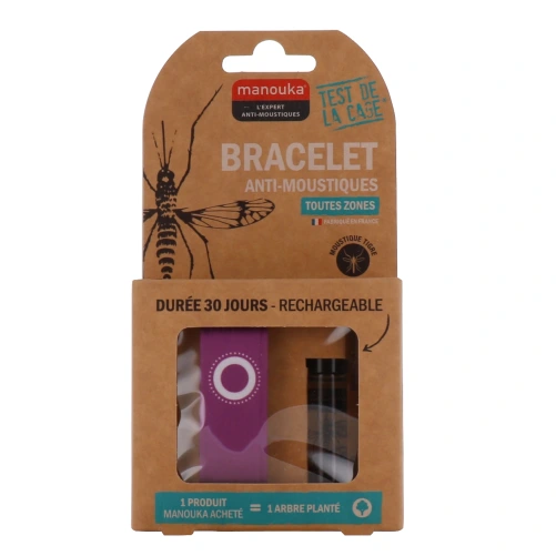 Manouka Bracelet Anti-Moustiques